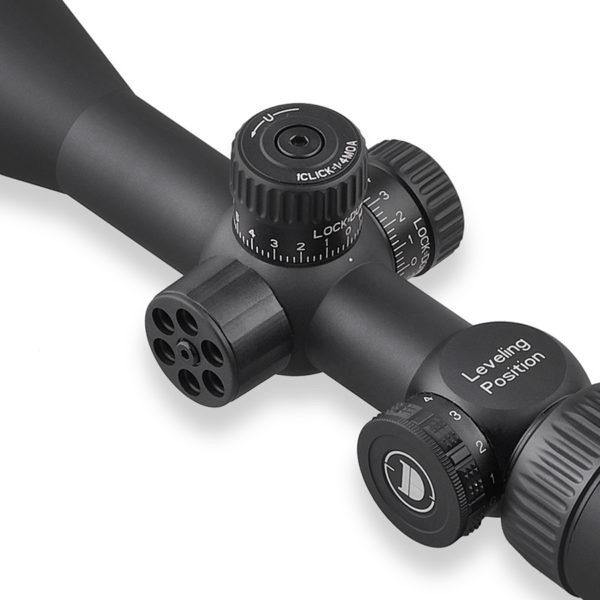 Discovery Optics VT-R 4-16x42 AOAC  Illuminated 1/4 MOA SFP Rifle Scope with Rings 
