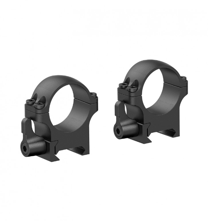 Vector Optics 30mm Steel Weaver QD Rifle Scope Rings - 1" Low Profile