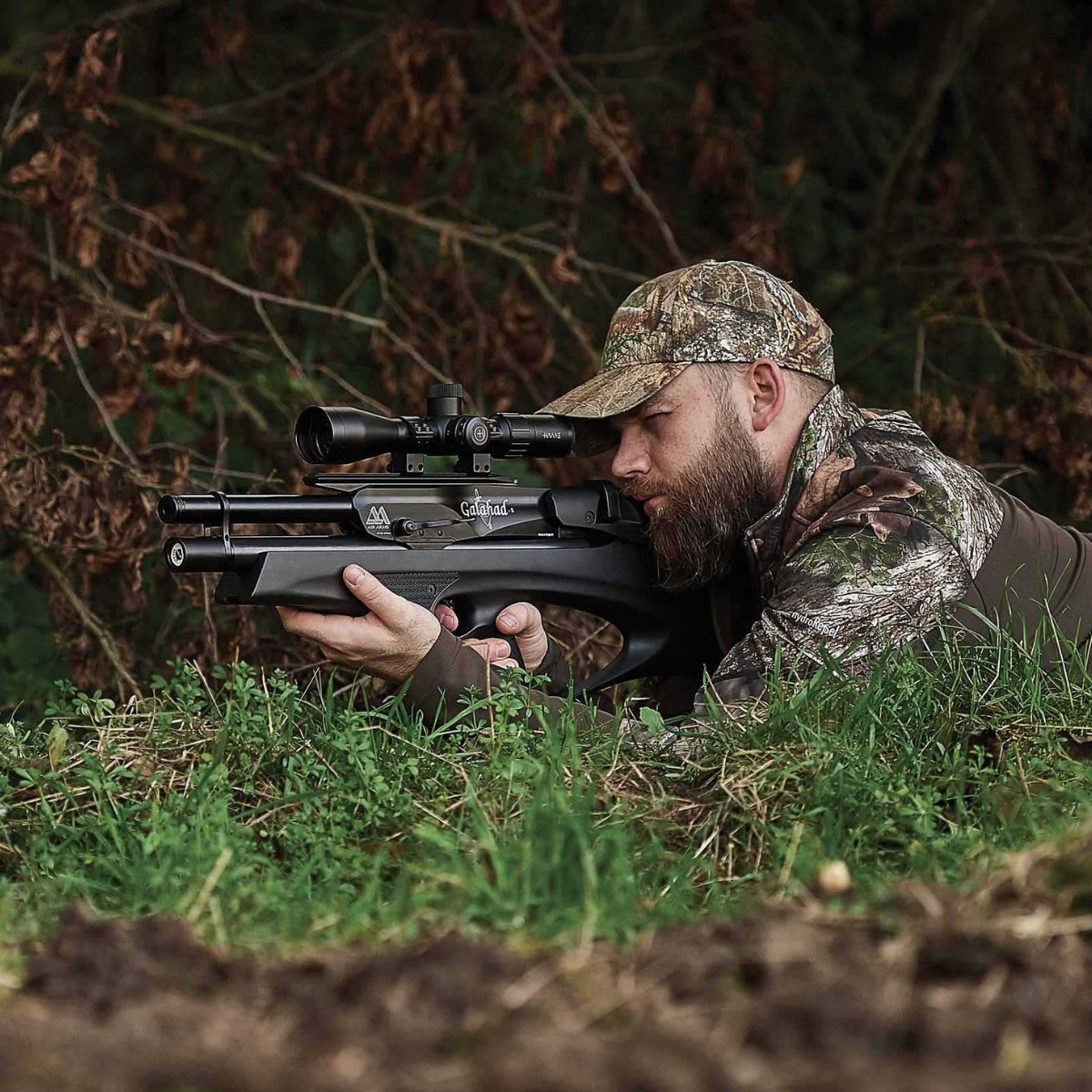 Preowned SOG Hawke Airmax 30 WA SF 6-24x50 SFP 0.1MRAD AMX IR Rifle Scope - SOG52