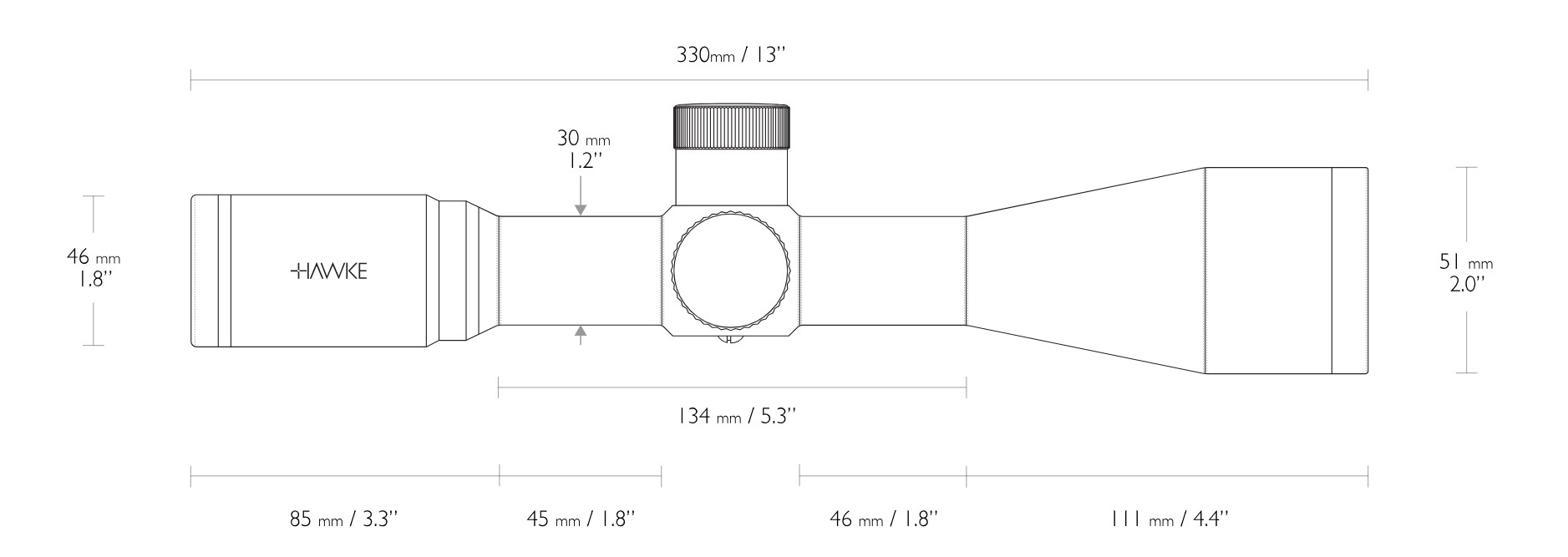 13305 Dimensions