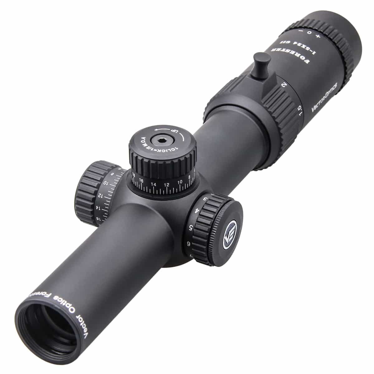 Vector Optics Forester 1-5x24 SFP Gen II Illuminated VFD-2 1/2MOA Rifle Scope