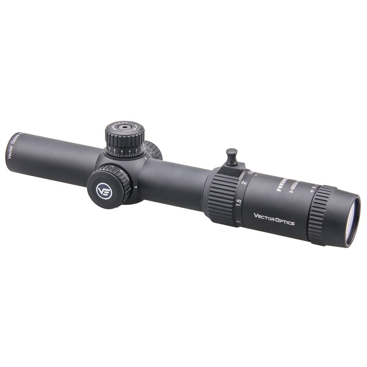 Vector Optics Forester 1-5x24 SFP Gen II Illuminated VFD-2 1/2MOA Rifle Scope