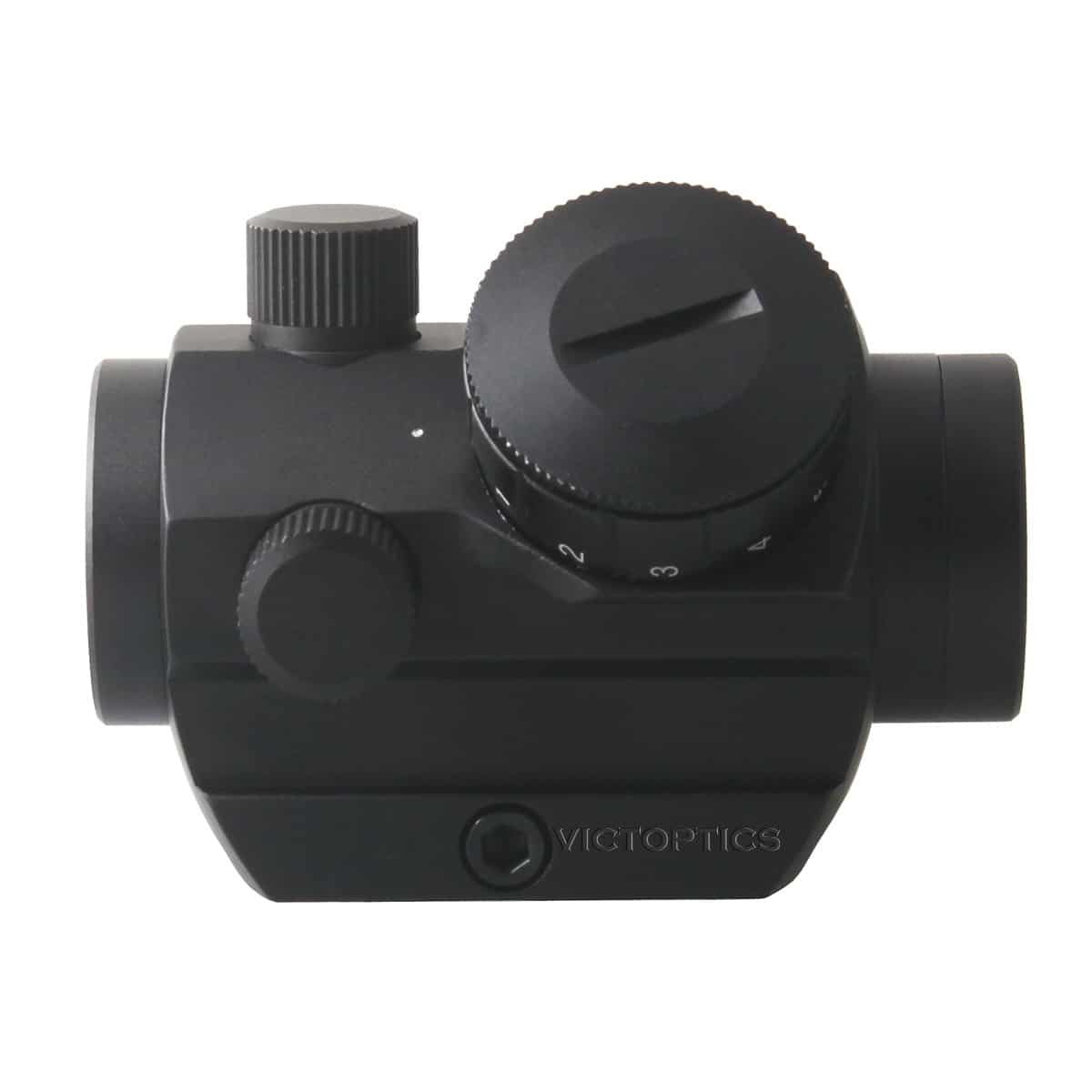 Victoptics CRL 1x22 Ultra Compact Red Dot integral Weaver/Picatinny mount and Riser