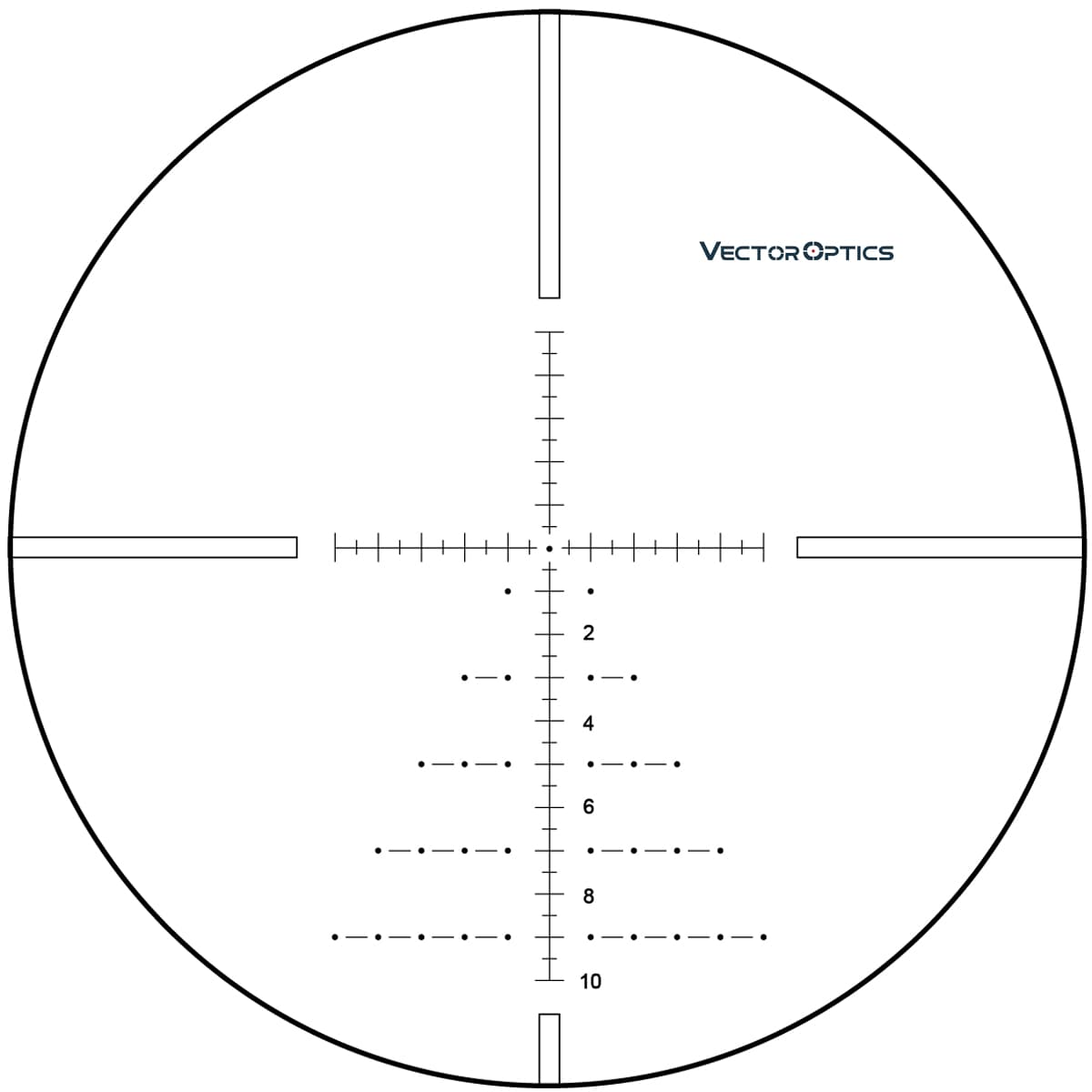 Vector Optics Paragon Gen II 5-25x56 SFP VPA-2 MIL 0.1 MRAD LT 30mm Rifle Scope