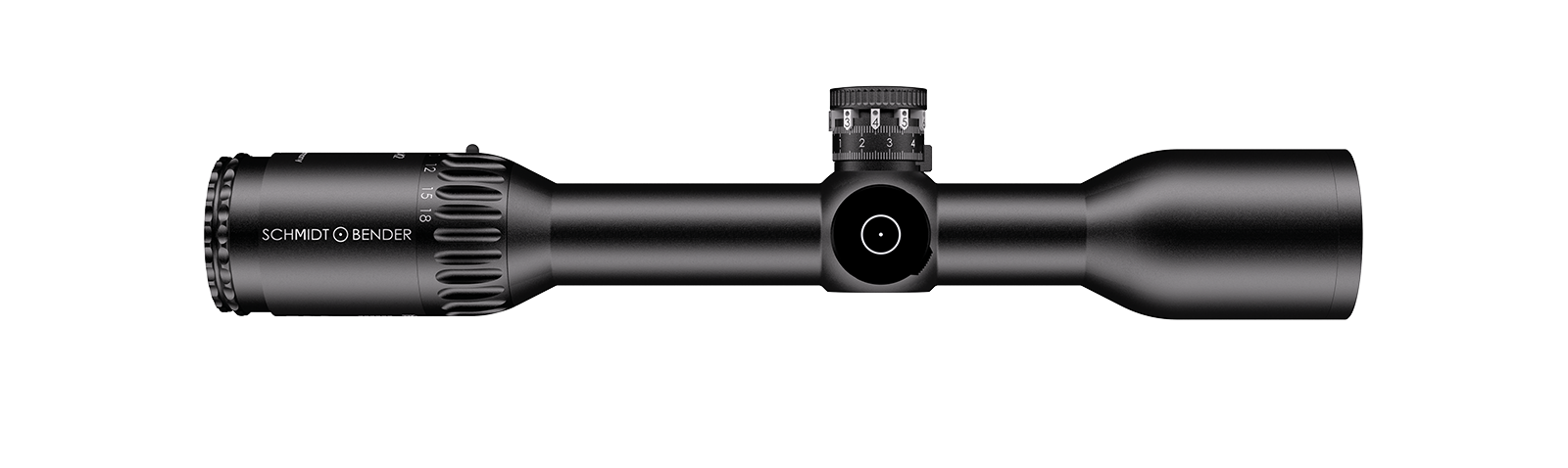 Schmidt & Bender Hunting Series 3-18x42 LP7 2.BE 1cm cw BDC II LT / Posicon CT Rifle Scope