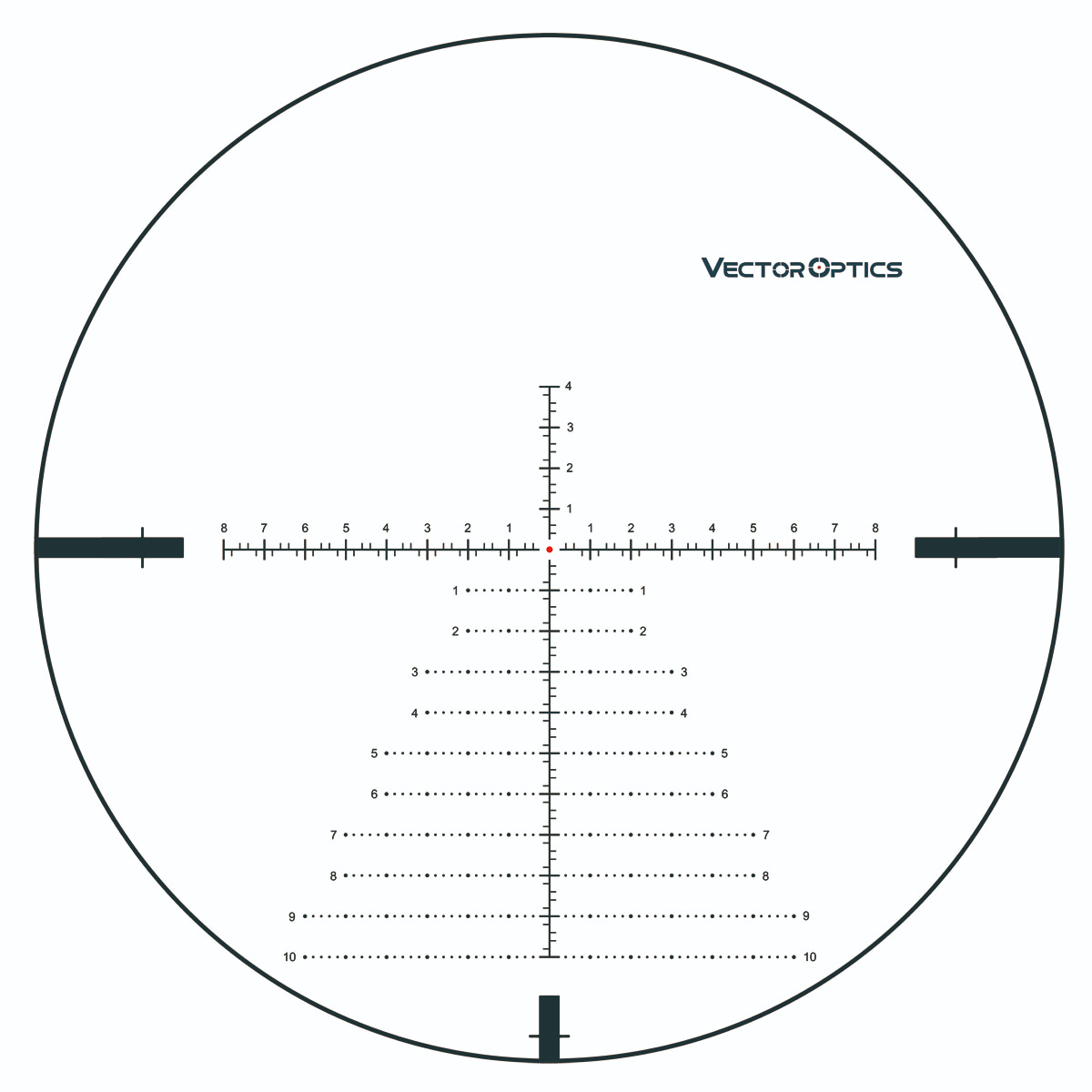 Vector Optics Continental 5-30x56 FFP Illuminated 34mm Tactical VCT-34FFP 0.1 MRAD Rifle Scope
