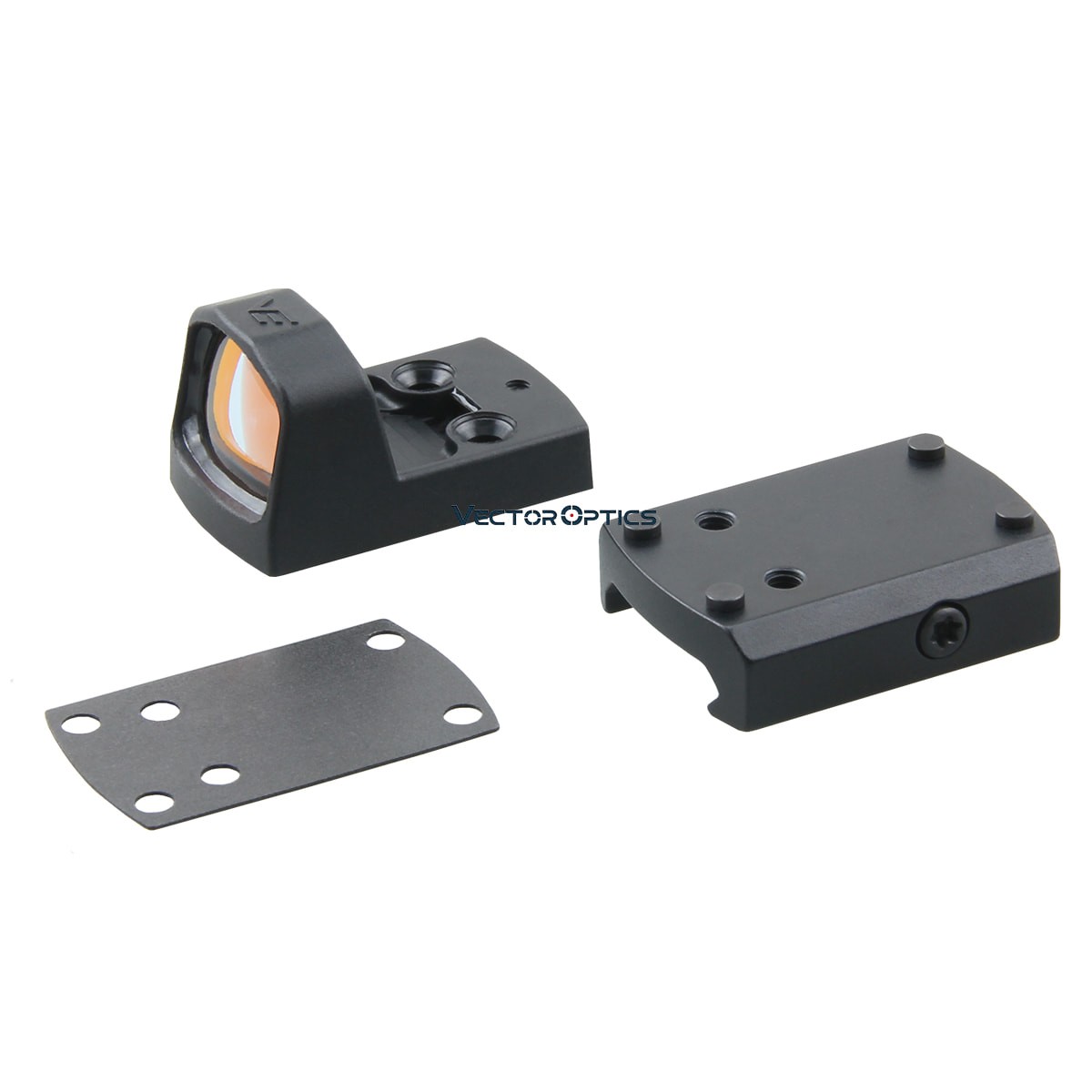 Vector Frenzy-S 1x16x22 Auto Light Sensor 3 moa Red dot - Includes Weaver Mount