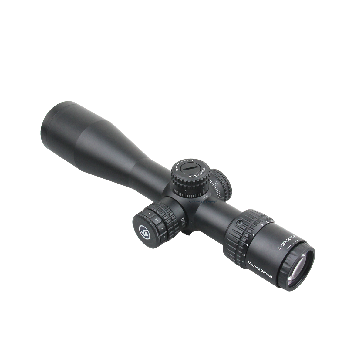 WIN A: Vector Veyron 4-16x44 FFP Illuminated MPR-V5 0.1 MRAD Super Compact 30mm Rifle Scope + Mounts