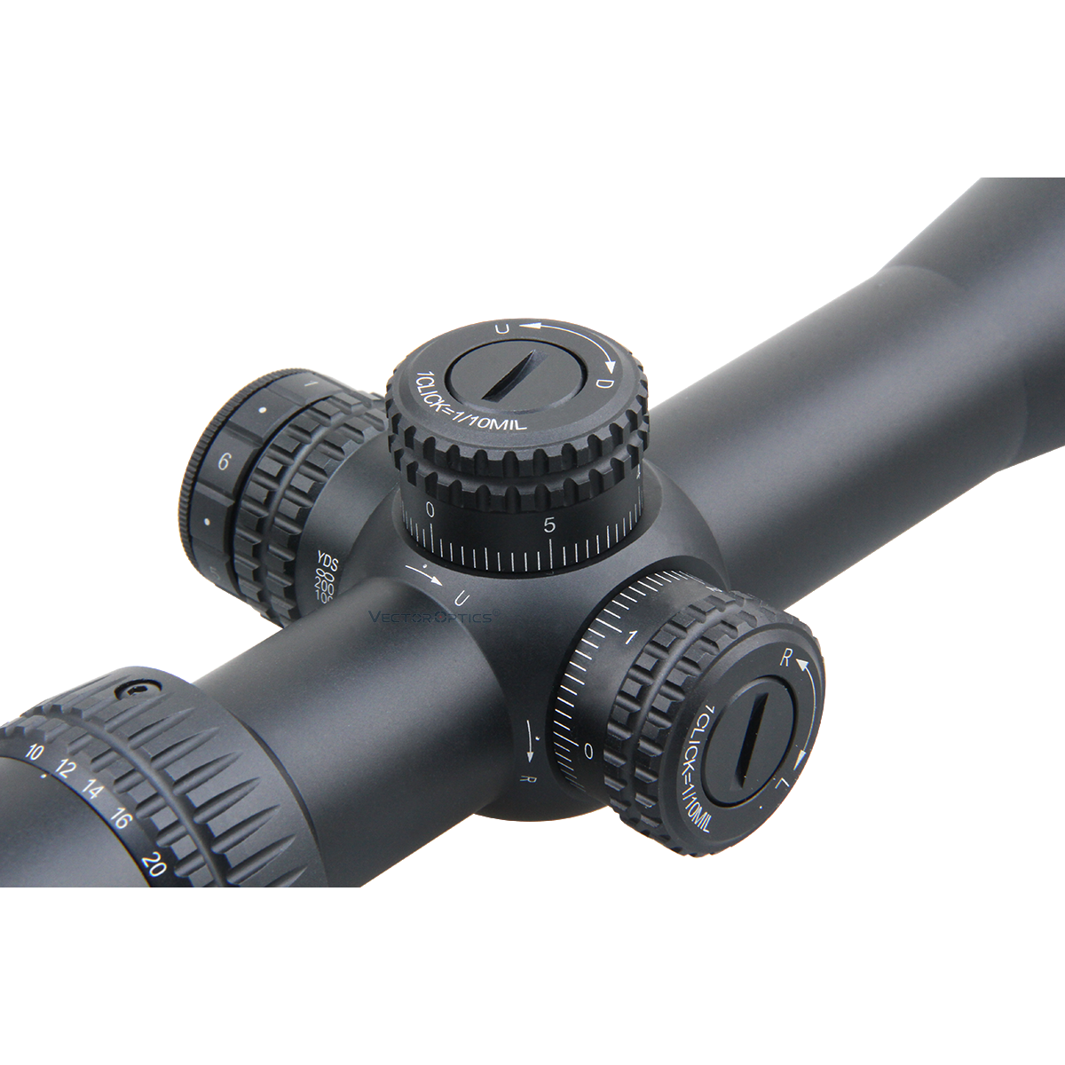 **OPEN BOX RETURN** Vector Veyron 6-24x44 FFP IR MPR-V5 0.1 MRAD Super Compact 30mm Rifle Scope - OBR33