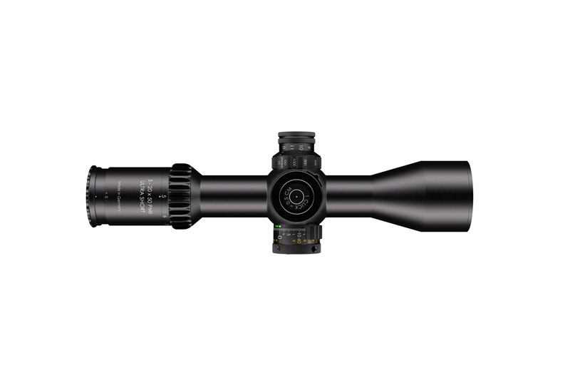 Schmidt & Bender PM II 5-20x50 Ultra Short LPI Illuminated FFP P4FL 0.1 MRAD cw DT27 MTC LT / ST ZC CT Rifle Scope