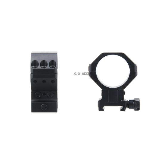Vector Optics X-ACCU 34mm Adjustable Elevation Picatinny Rings