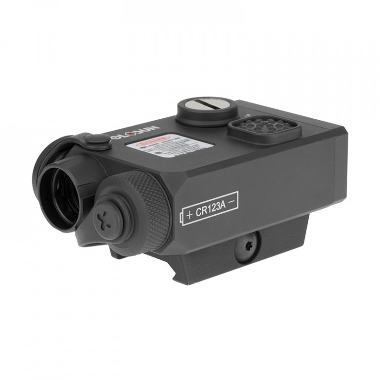 Holosun LS221G&IR Co-axial Visible Green & IR Laser Aiming Device with Picatinny QD Mount