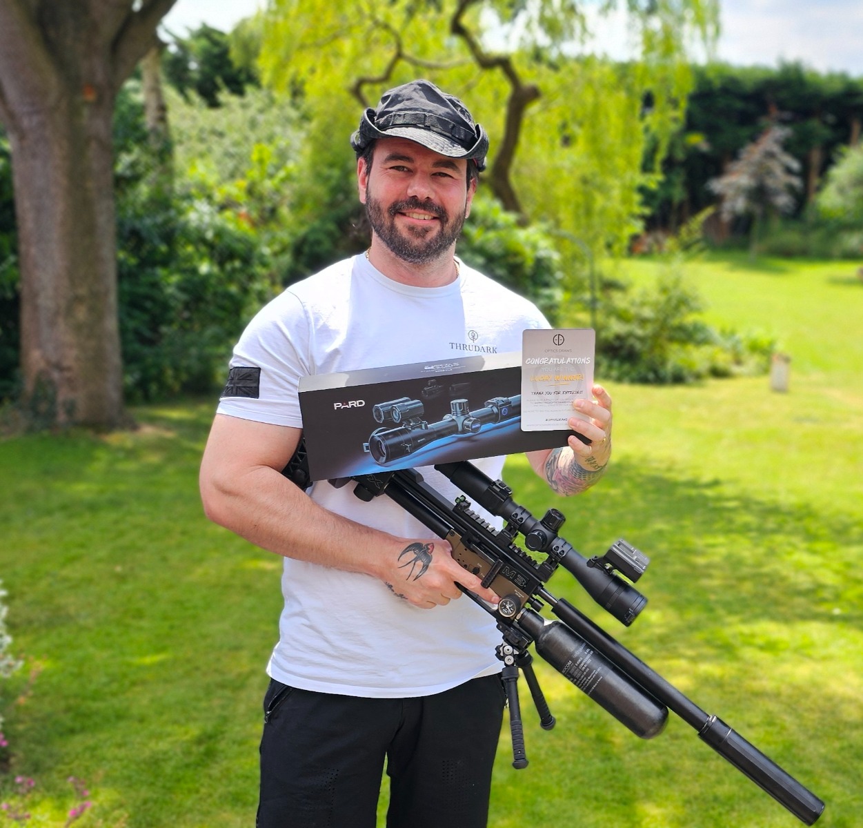 WIN A: PARD DS35 LRF GEN 2 50mm 2K (2560 x 1440) 4x 850nm Day / Night Vision Ballistic Laser Range Finding Rifle Scope #212