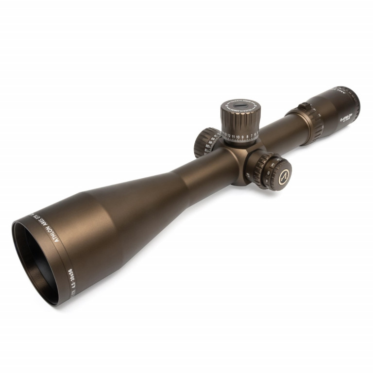 Athlon Ares ETR 4.5-30x56 FFP MOA IR Rifle Scope Brown