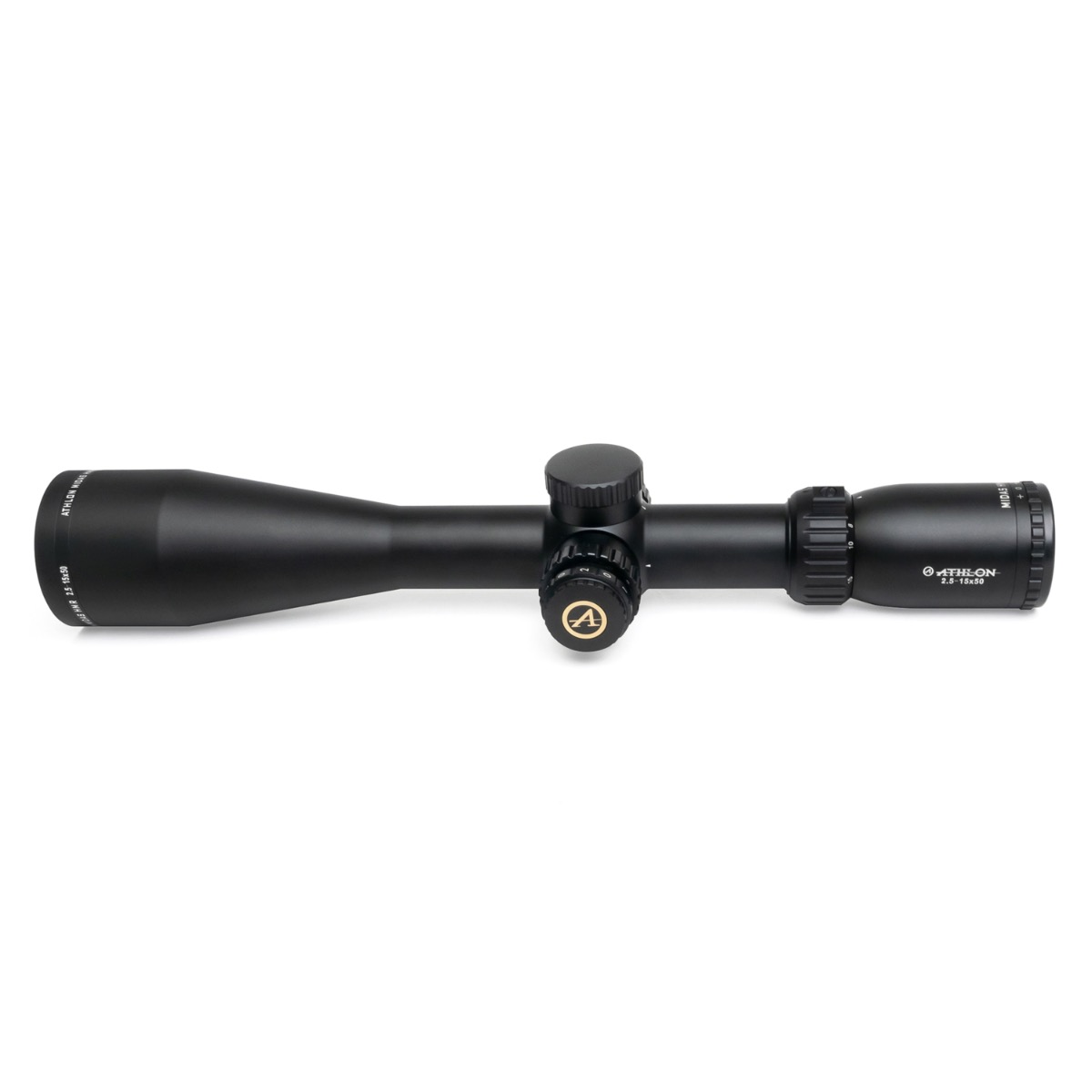 Athlon Midas HMR 2.5-15X50 SFP IR MOA AHMR Rifle Scope