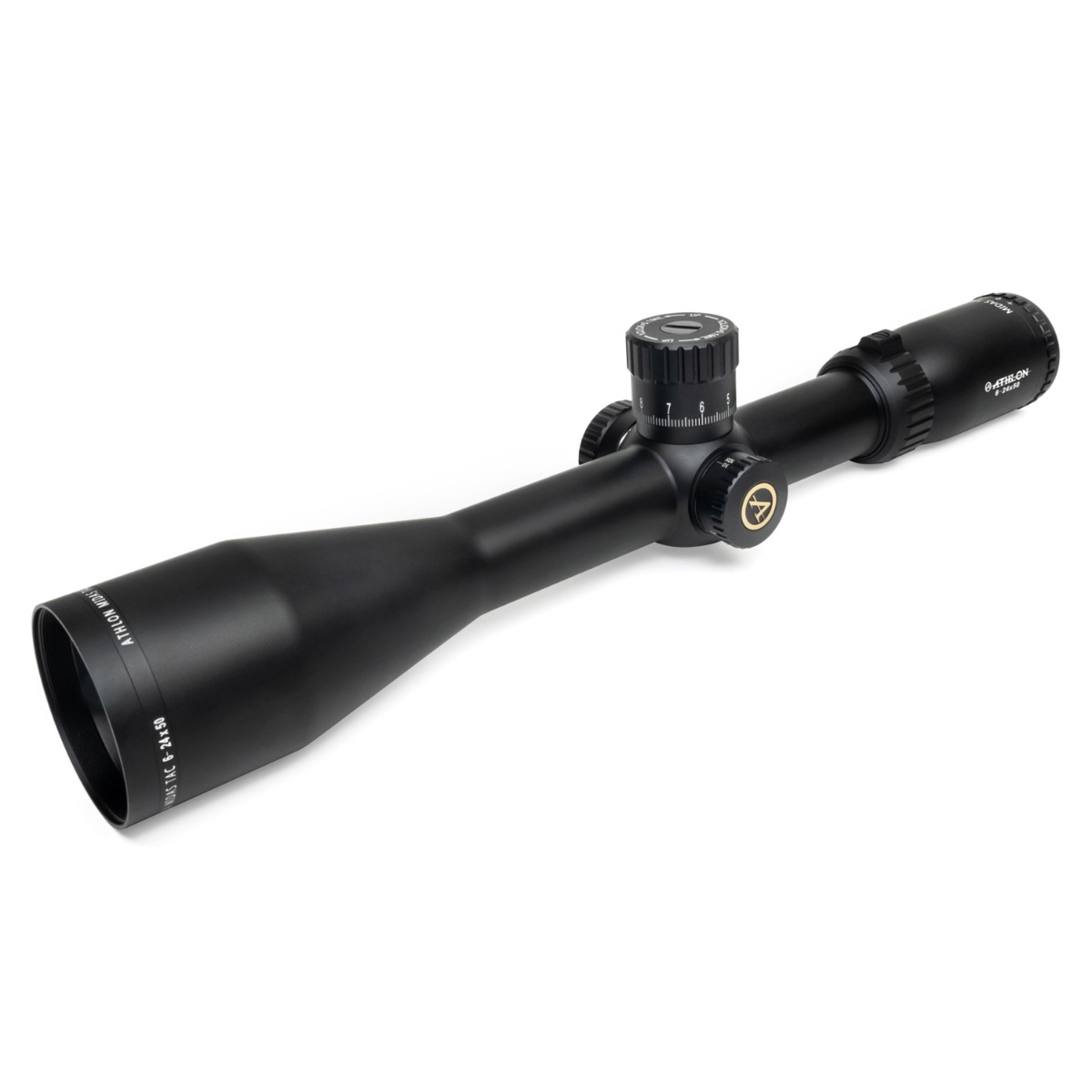 Athlon Midas Tac HD 6-24x50 SF FFP Mil Zero Stop APRS2 Non IR Rifle Scope