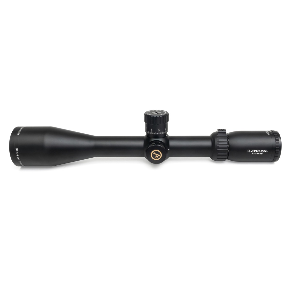 Athlon Midas Tac HD 6-24x50 SF FFP Mil Zero Stop APRS2 Non IR Rifle Scope