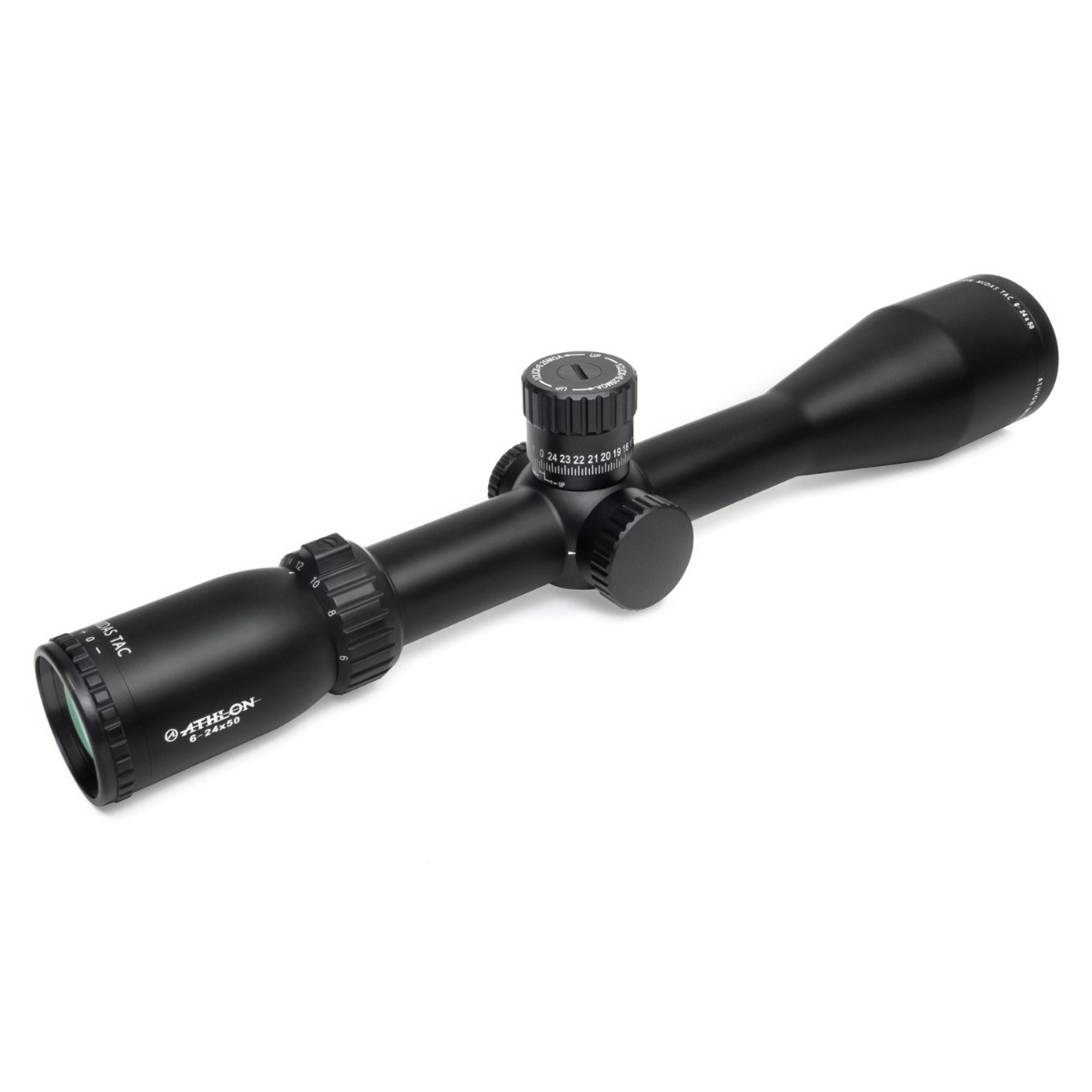 Athlon Midas TAC 6-24x50 FFP MOA APLR4 Non IR Rifle Scope
