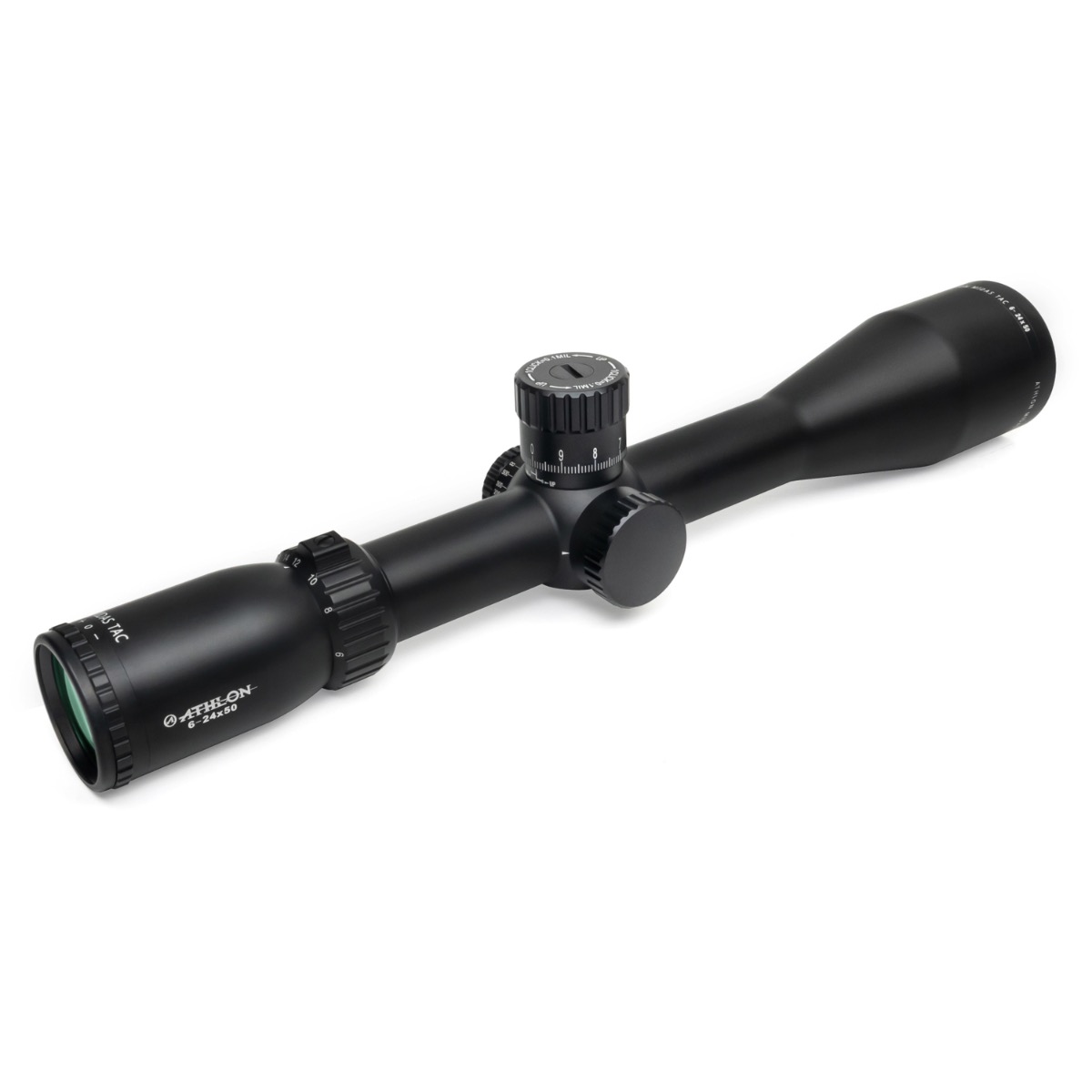 Athlon Midas TAC 6-24x50 FFP MIL APRS3 Non IR Rifle Scope