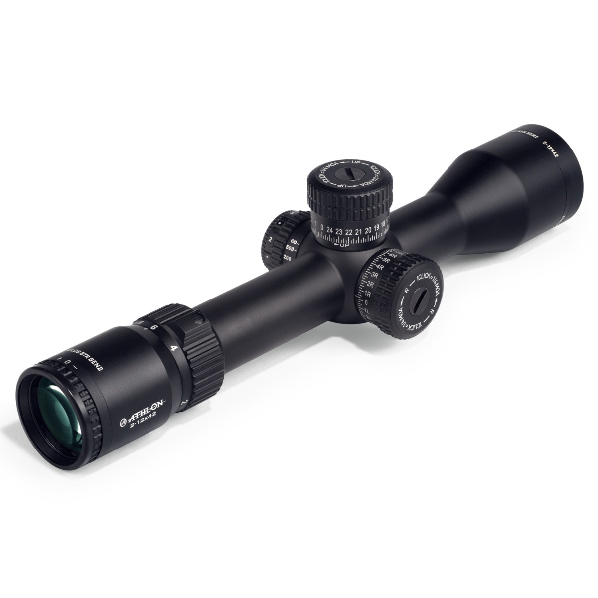Athlon Helos BTR GEN2 2-12x42 AHMR2 FFP IR MOA Riflescope