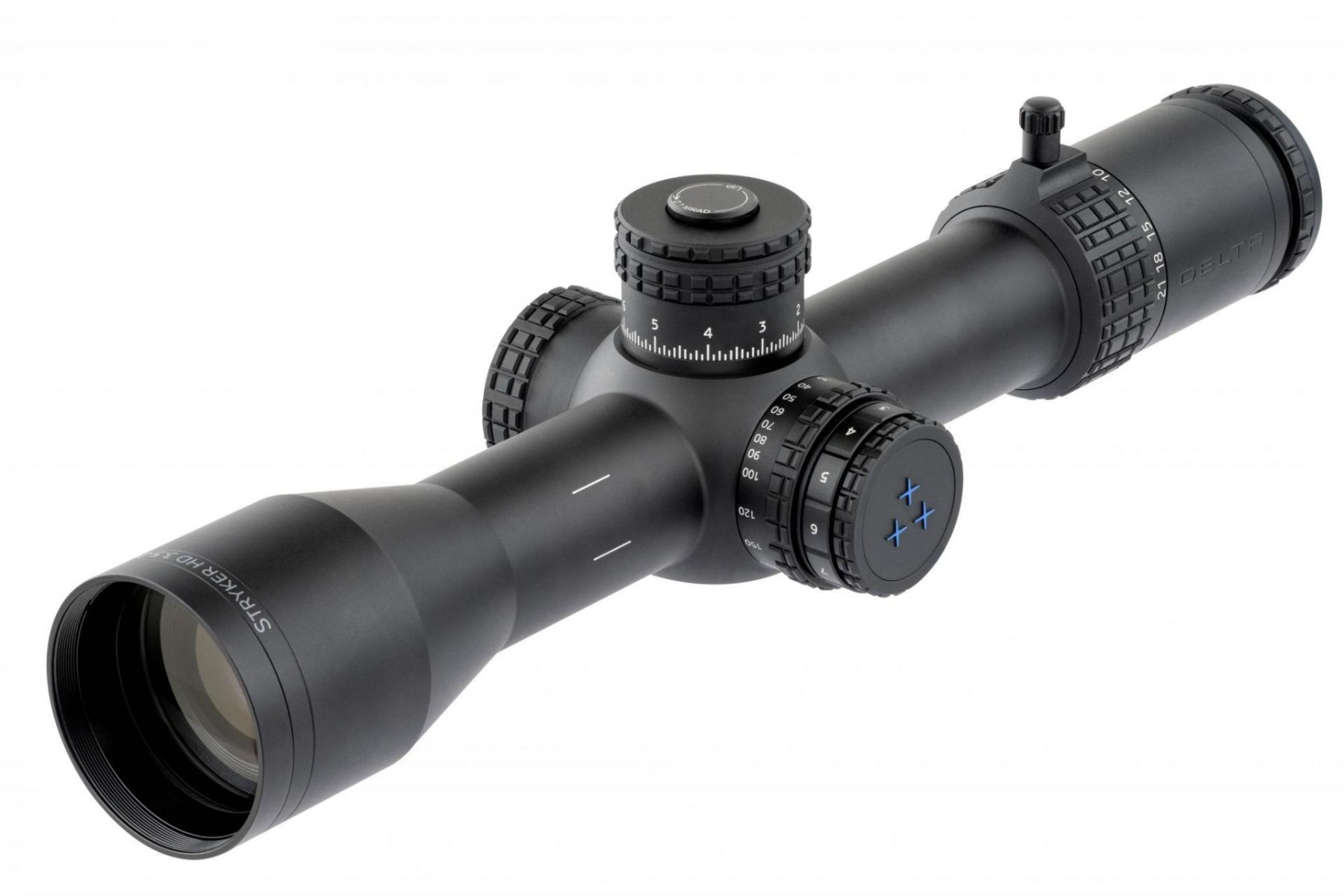 WIN A: Delta Optical Stryker HD 3.5-21x44 FFP 0.1 MRAD DLR-1 Side Focus Rifle Scope