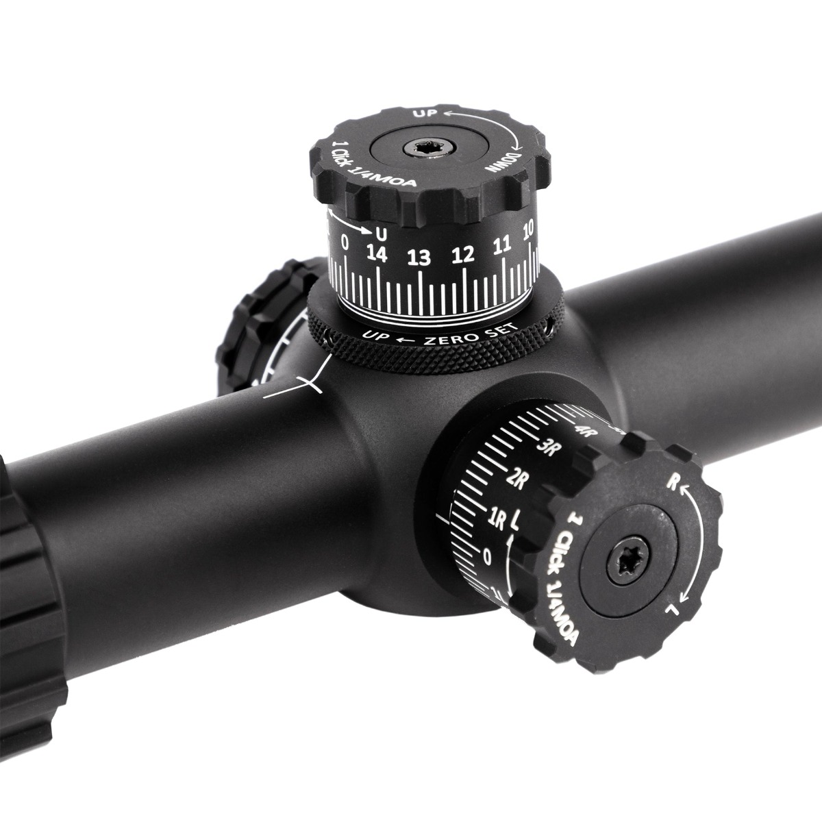 Sightron S-TAC 3-16x42 FFP Illuminated MOA-5 1/4 MOA Zero Stop Rifle Scope 