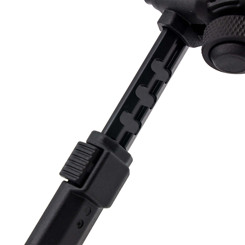 T-Eagle MG Magpul Aluminium / Molded Polymer 6-10 Inch Notched Leg Swivel Bipod with Picatinny Mount