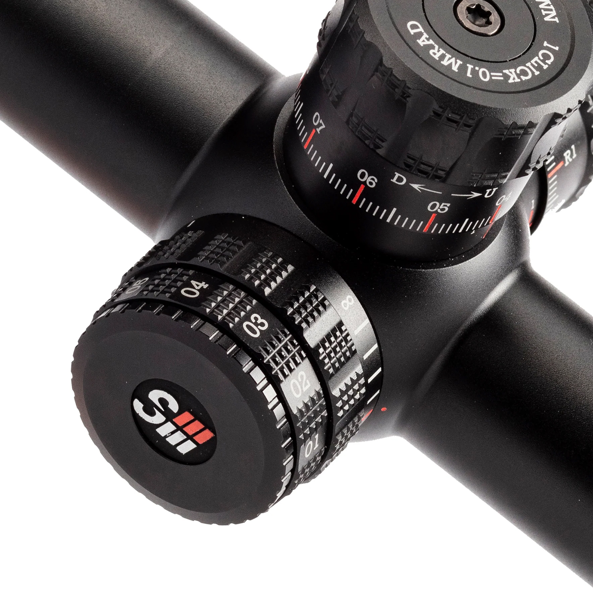 Sightron SIII 6-24x50 Precision Long Range IR Zero Stop MOA-H 30mm Rifle Scope