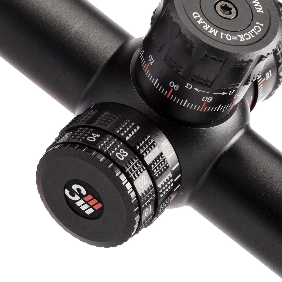 Sightron SIII Precision Long Range 6-24x50 Zero Stop IR Rifle Scope