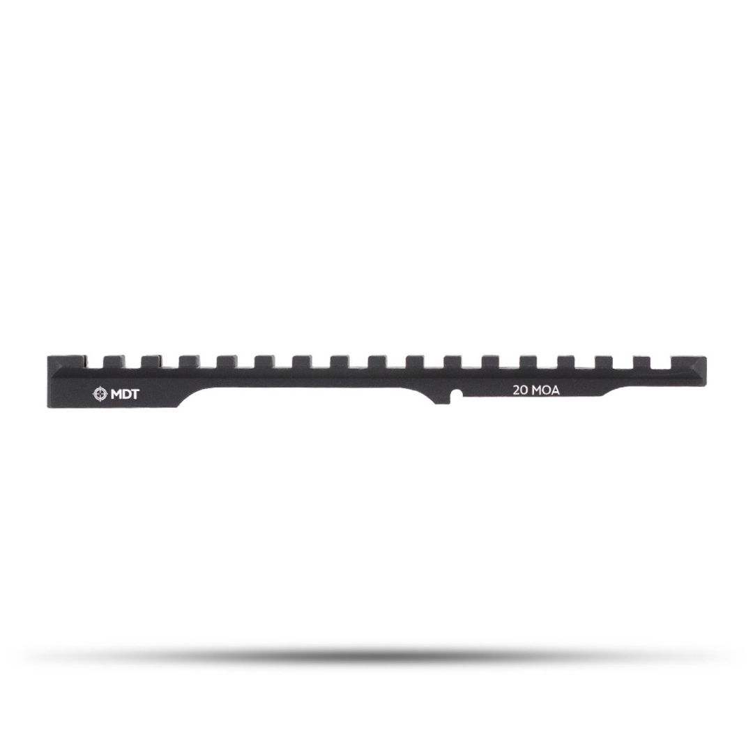 MDT Base 20 MOA - Tikka T1x Rimfire - Picatinny Scope Base - Black