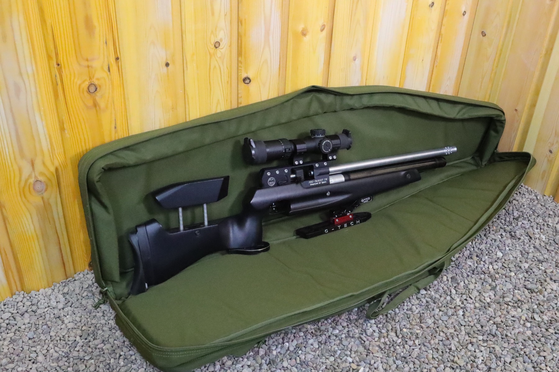 ELLTECH Arida HFT 46" Hunter Field Target Drag Bag (No Rain Cover) - Green