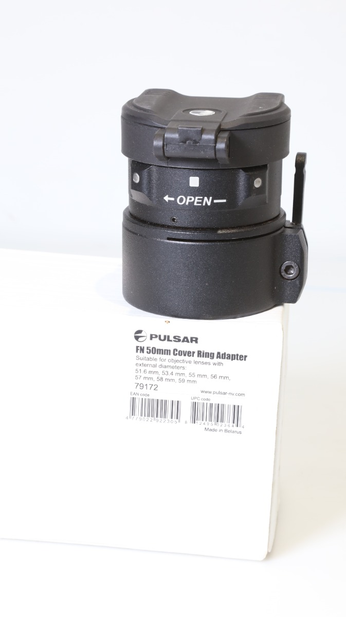 Preowned Pulsar Forward FN455 Digital Night Vision Monocular + Pulsar 50mm FN Cover Ring Adaptor - 2H20569
