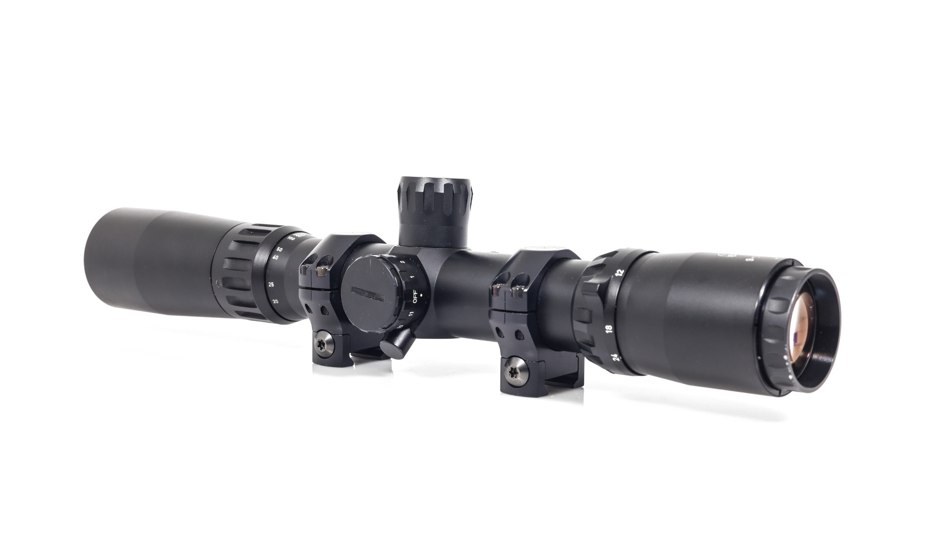 Preowned IOR 9-36x44 Spyder SFP 35mm MP8 X1 MRAD MRAD IR Rifle Scope -2H20658