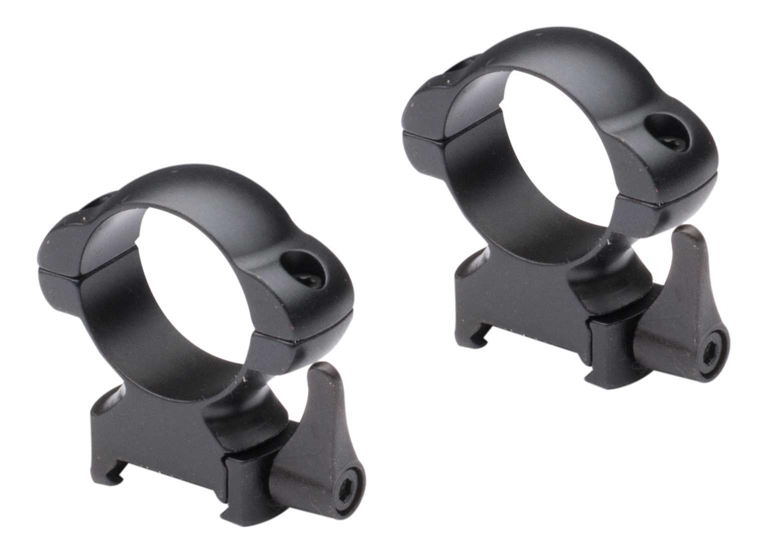 Nikko Stirling STEEL-LOK 30mm Medium Weaver Quick Release Steel Rings