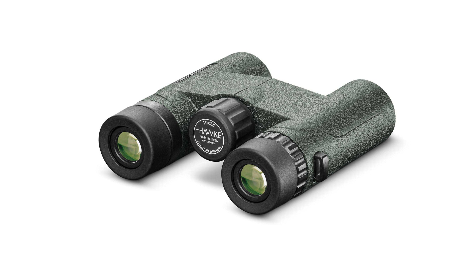  Hawke Nature Trek Compact 10x25 Binocular (Green)
