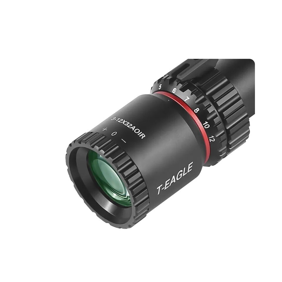 T-Eagle SR 3-12x32 AO Illuminated FFP 1/4" Rifle Scope