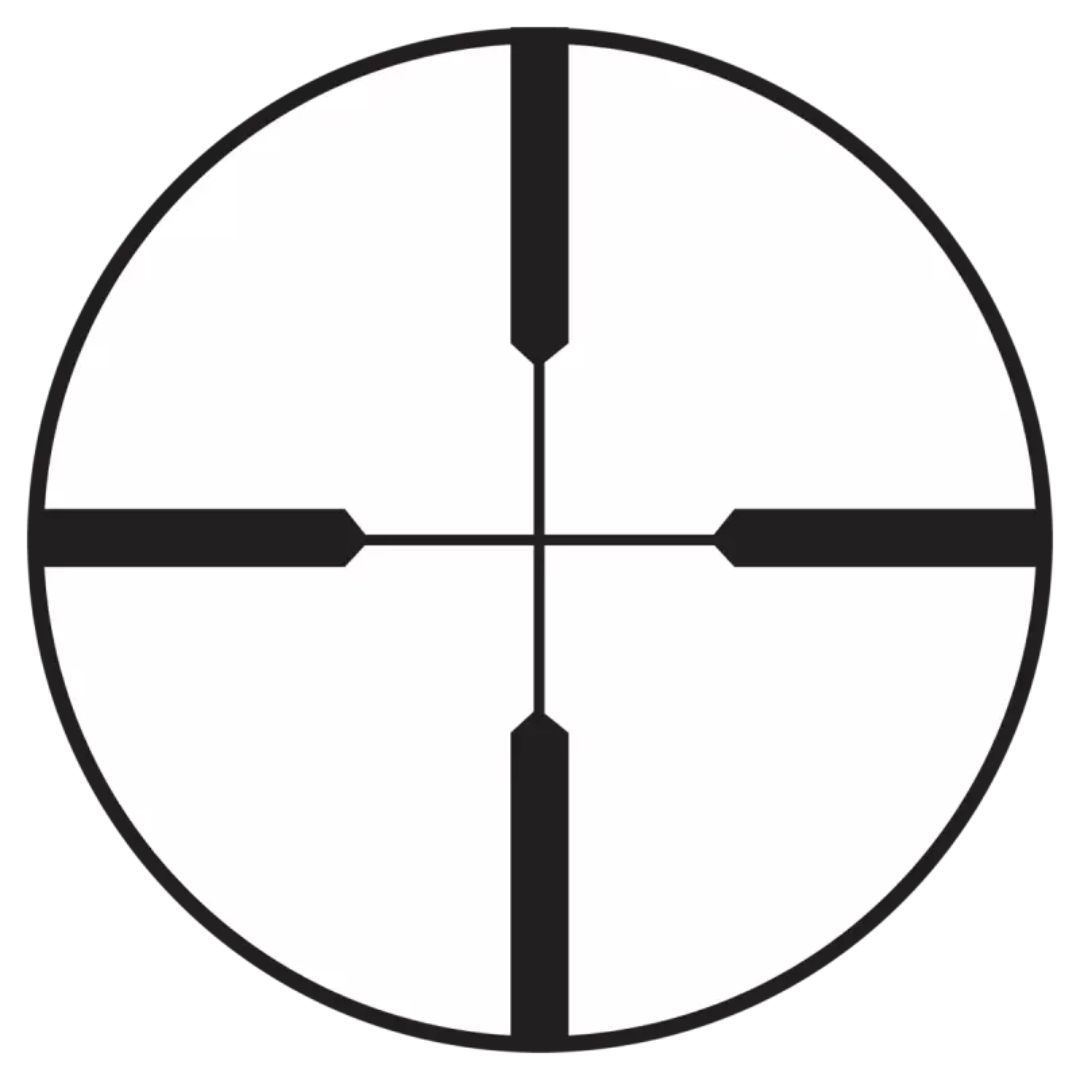 Burris Scout 2.75x20 Heavy Plex Non-IR 1" Rifle Scope