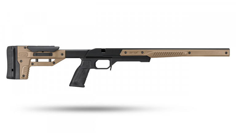 MDT ORYX Tikka T3 Short Action Right Hand Rifle Stock - FDE