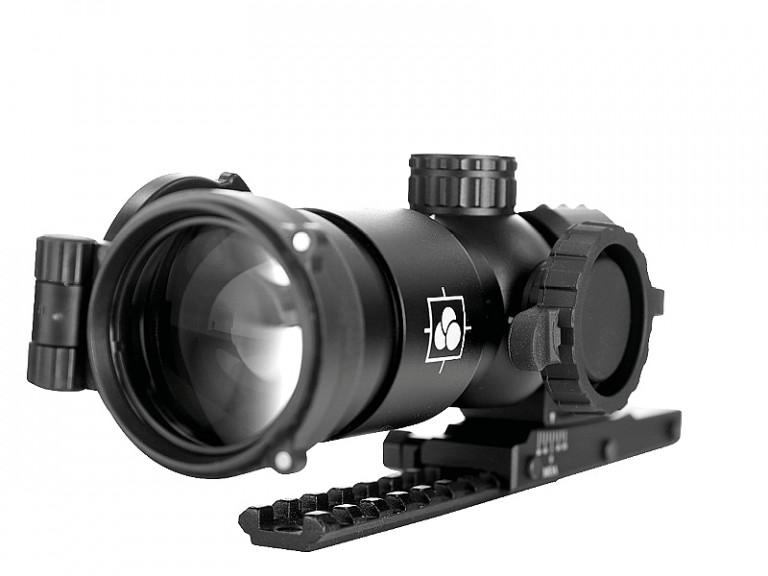 Immersive Optics 5x30 Pro Mildot Rapid Prism Scope with MOA Adjustable Mounts