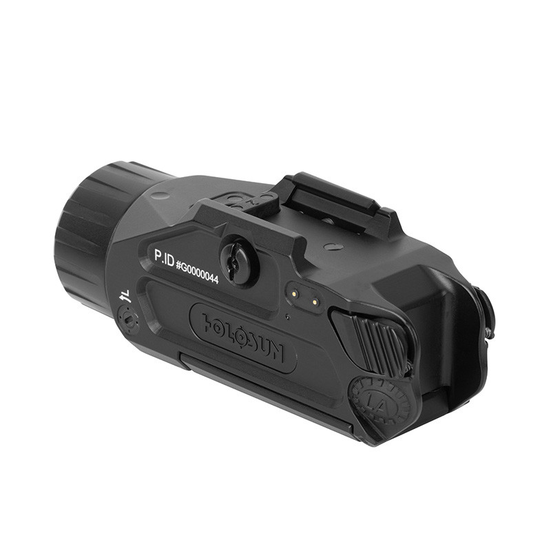 Holosun P.ID-DUAL Green & IR Laser, 1000 Lumen White Light Aluminium Pistol Mounted Aiming Device