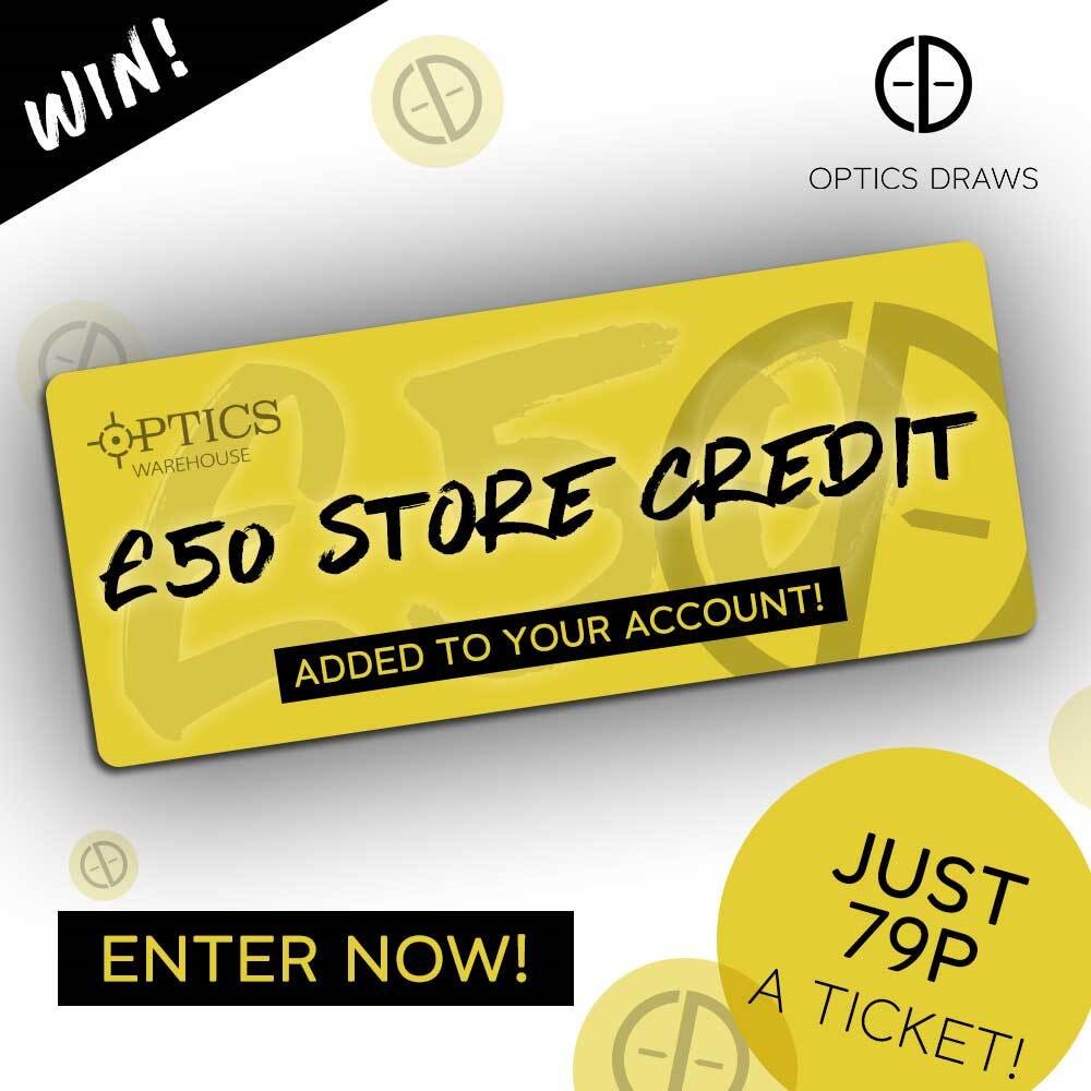 4x Winners: £50 Store Credit 