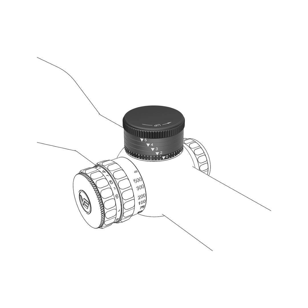 Continental Hunting Scope Ballistic Turret