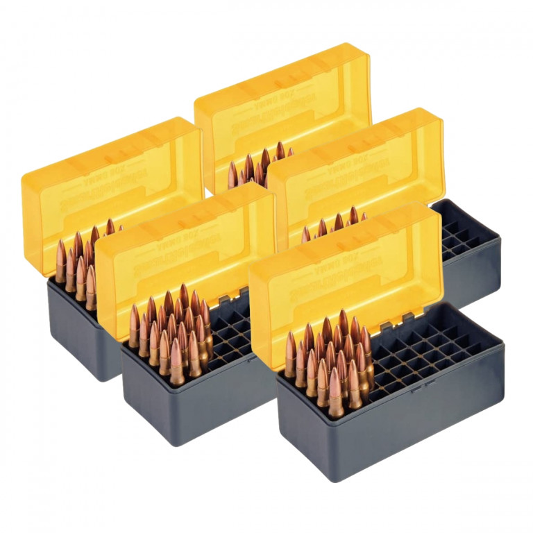5 Pack of Smart Reloader VBSR613 Ammo Box for 220 Swift, 243 Win, 300 Savage, 308 Winchester