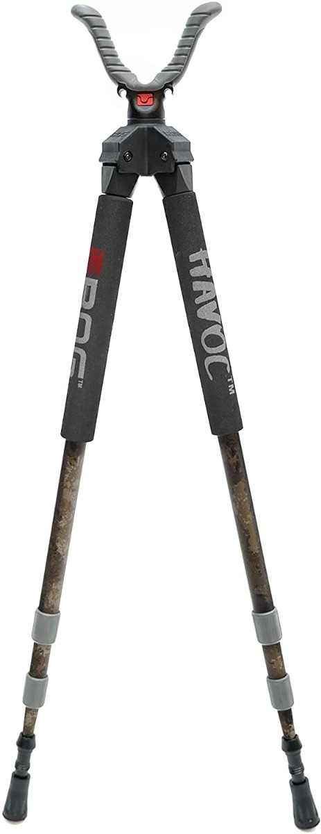 Bog Havoc Bipod Shooting Stick Camo