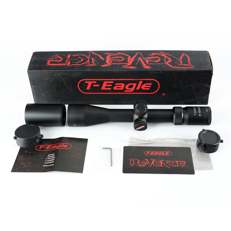 T-Eagle R 4-16X44 Non Illuminated SFP MIL 0.1 MRAD SF 30mm Rifle Scope