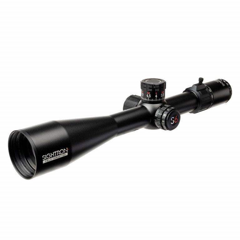 SIGHTRON S6 10-60x56 ED SFP illuminated Field Target Riflescope MH-FT Reticle