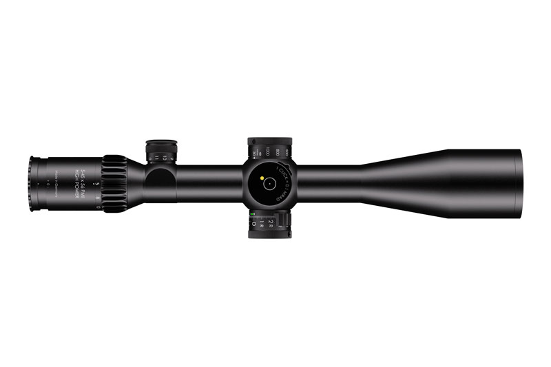Schmidt Bender PM II High Power 5-45x56 FFP Illuminated LRR-MIL DT II+ MTC LT / ST 1cm ccw Rifle Scope 