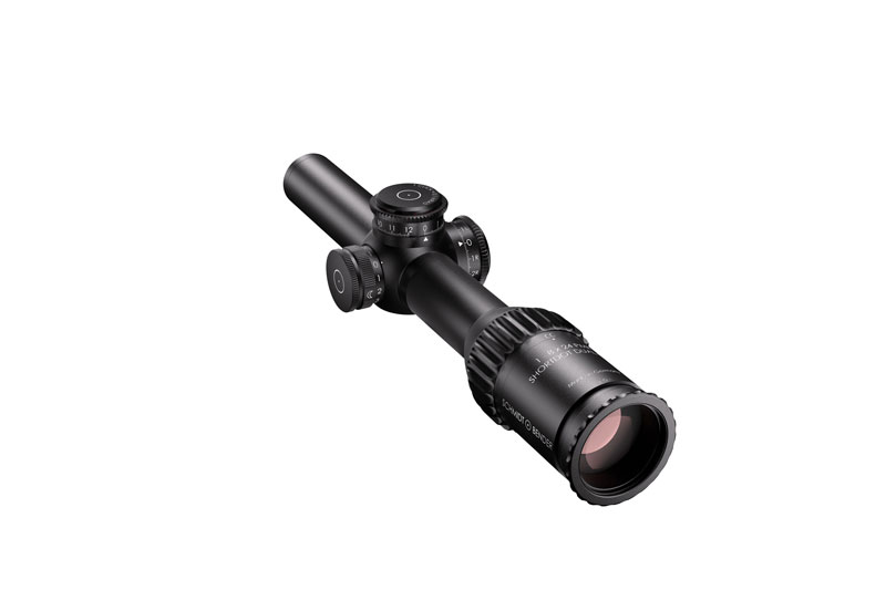 Schmidt & Bender PM II ShortDot Dual CC 1-8x24 Illuminated MDR-T6 1cm cw ST MTC LT / ST ZC LT Rifle Scope