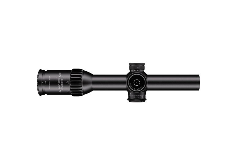 Schmidt & Bender PM II ShortDot Dual CC 1-8x24 Illuminated MDR-T6 1cm cw ST MTC LT / ST ZC LT Rifle Scope