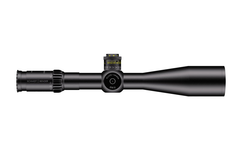 Schmidt & Bender PM II LP 5-25x56 FFP Illuminated P5FL DT/ST 1cm ccw 0.1 MRAD Rifle Scope
